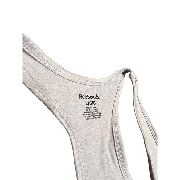 Men's Large Reebok Racerback Tank Large L - Picture 2 of 2